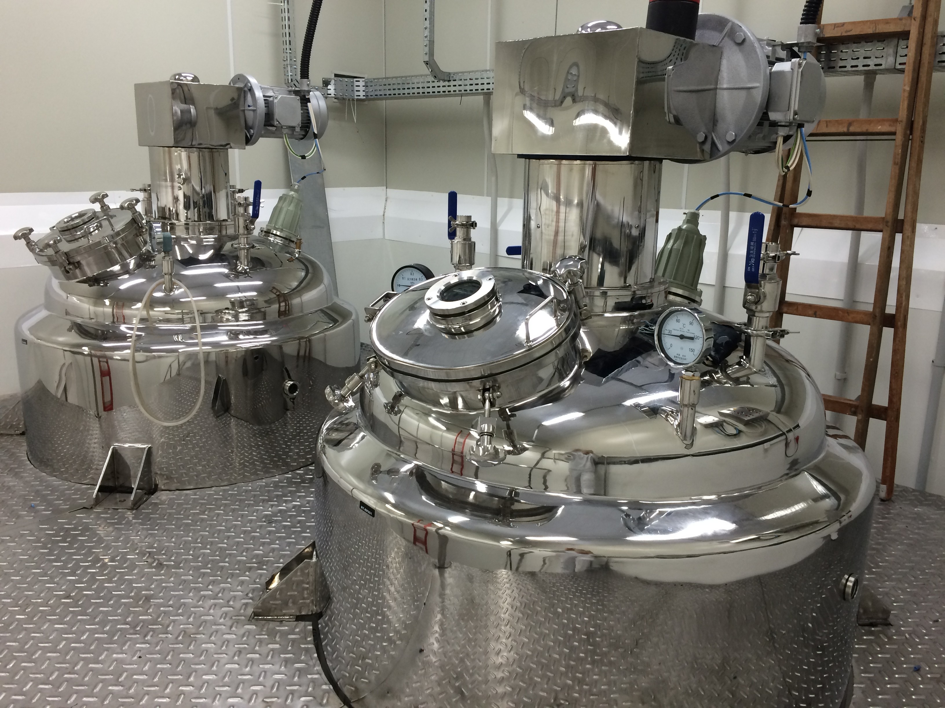 Cuves de stockage réservoirs/650L industrielles de mélange de l'acier inoxydable 316SUS pour la fabrication de Softgel