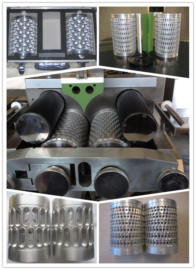 Trousse d'outils de petit pain de matrice d'aluminium de catégorie d'aviation pour la machine d'encapsulation de Softgel
