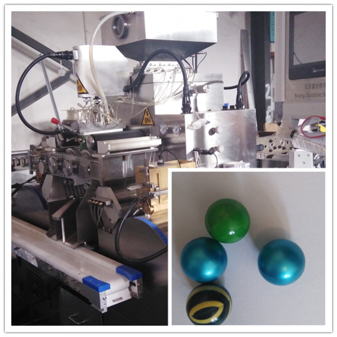 Machine makiing S403PB de Paintball d'échelle de R&D de Shell de gélatine de catégorie de CS