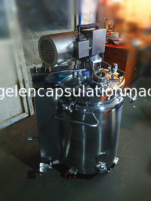 l'acier inoxydable du stockage 100L échoue remuant la pompe à vide de fonction