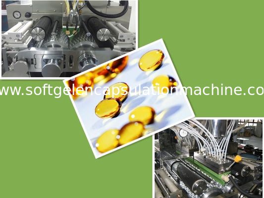 Pétrole médical et pâte de gel mou remplissant machine d'encapsulation de Softgel