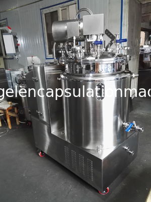 304 SUS 100L remuant la gélatine fondant et réservoir d'alimentation avec la norme de GMP