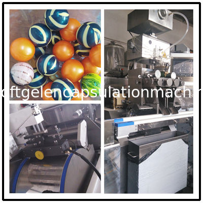 large échelle efficace élevée ISO9001 de machine d'encapsulation de Paintball de 0,68 pouces