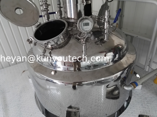 304 / SUS 316 remuant le réservoir de fonte de gélatine avec la mesure/dispositif de pression