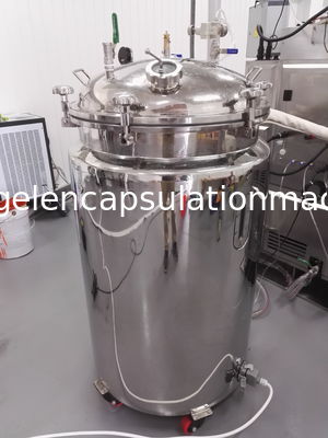 Réservoir de fonte de gélatine de Softgel avec le réservoir hydraulique de contrôle de température avec la boîte de contrôle