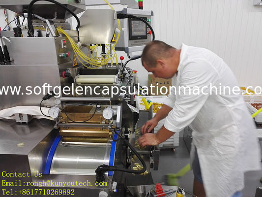 Usine remplissante liquide d'équipement d'encapsulation de Softgel pharmaceutique avec le contrôle de PLC