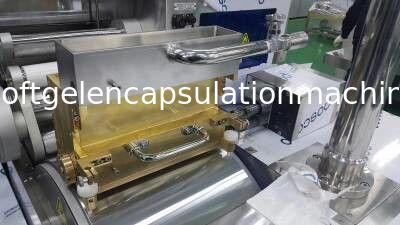 10&quot; capsule molle automatique faisant la machine avec la fonte de gélatine et la machine de séchage