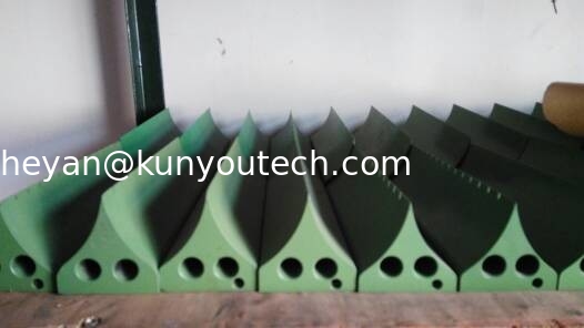 Moule en plastique de couverture d'alliage d'Aluminus pour la machine de machine d'encapsulation/fabricant de capsule, diverse forme
