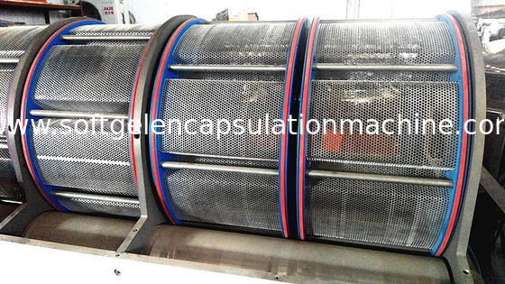 Convyer de refroidissement de Dryer With de gélatine de séchage de machine de culbuteur mou végétal d'encapsulation