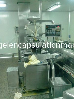 Machine de capsule de Softgel d'huile de Canabis avec le rouleau poreux d'huile d'acier inoxydable
