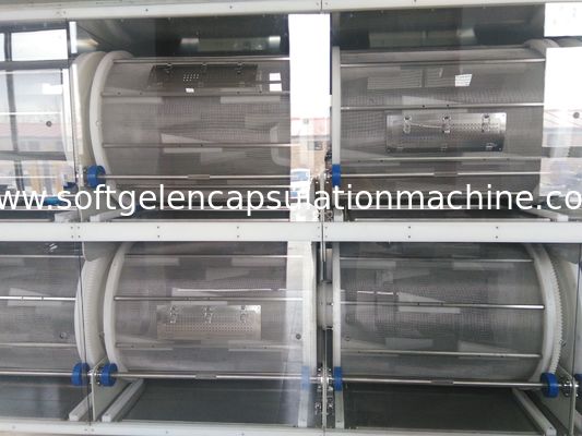 Contrôle matériel de PLC de Dryer Ss 316 doux Td2 Td4 de culbuteur de gélatine de circulation d'air de lit de conduite