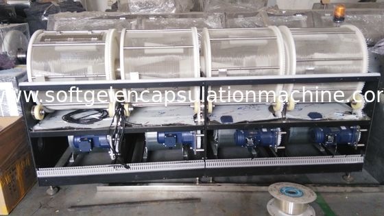 Convyer de refroidissement de Dryer With de gélatine de séchage de machine de culbuteur mou végétal d'encapsulation