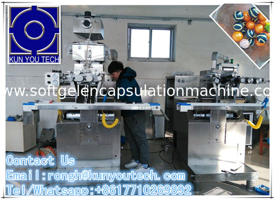 6&quot; ligne de machine d'encapsulation de Softgel avec l'alimentation automatique au sol, 880X640X1900mm