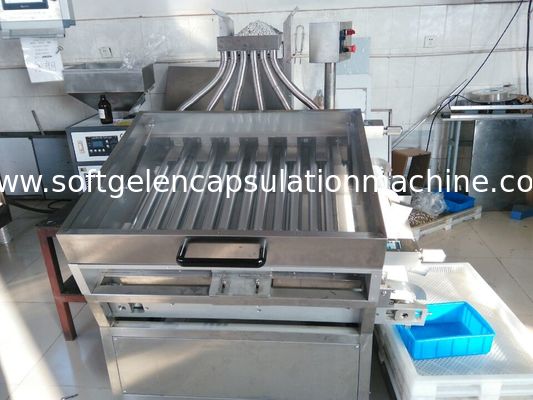 6&quot; ligne de machine d'encapsulation de Softgel avec l'alimentation automatique au sol, 880X640X1900mm