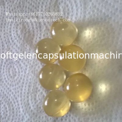 Mini Ball Seamless Softgel Machine, machine molle de gélule avec la matière d'agrégation d'huile