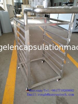 La gélatine végétale Spreder d'amidon enferme dans une boîte des pièces de machine de remplisseur/capsule les parties 4. de machine de remplissage 6. 8. 10 pouces