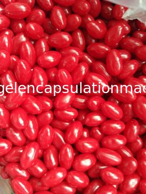 Chaîne de production de capsule de Softgel d'encapsulation d'huile de noix de coco type conduit électrique