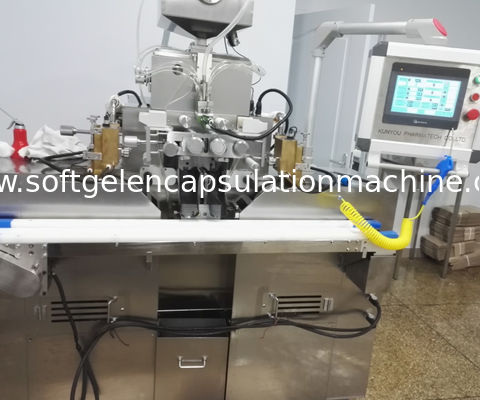 Carrange et machine de remplissage végétale d'huile d'encapsulation de softgel de gélatine d'algues
