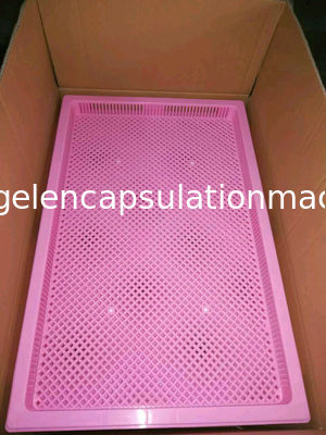Métal de catégorie comestible/plateaux de séchage en plastique pour sécher la sucrerie de capsule