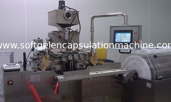 Machine d'encapsulation de R&amp;D Softgel pour l'huile de poisson de forme ou la vitamine oblongue ovale Softgel