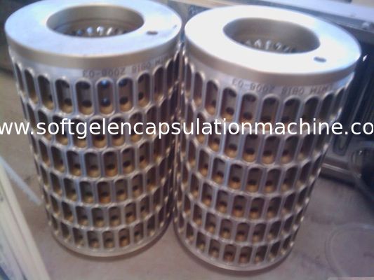 Le moule de capsule/meurent Rolls pour la machine molle d'encapsulation de gélatine pour Softgel ovale et oblong
