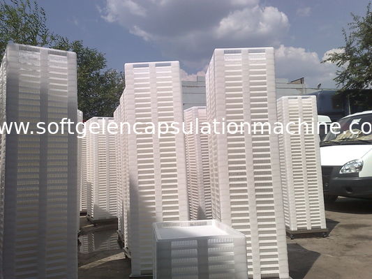 Catégorie comestible en plastique/sucrerie de capsule Tray And Trolly For Drying en métal