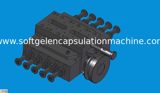 Pompe pour la machine de remplissage de capsule avec le haut revêtement de plongement de Ti d'exactitude