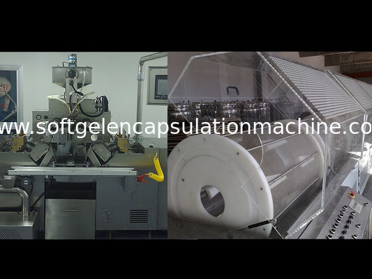 Chaîne de production de capsule de Softgel d'encapsulation d'huile de noix de coco type conduit électrique