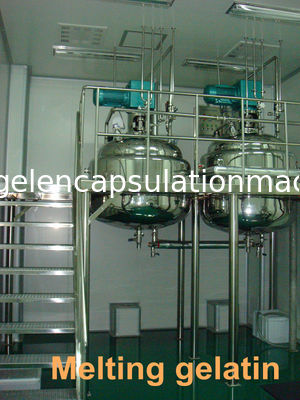 Capsule molle horizontale faisant la machine