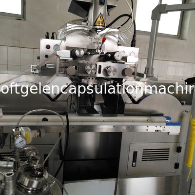 Équipement industriel végétal de Softgel de gélatine d'huile de chanvre avec le moteur servo