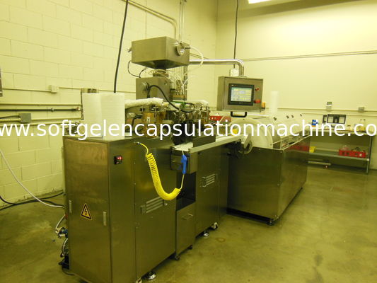 Machine d'encapsulation de R&amp;D Softgel pour l'huile de poisson de forme ou la vitamine oblongue ovale Softgel