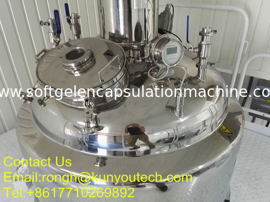 Usine remplissante liquide d'équipement d'encapsulation de Softgel pharmaceutique avec le contrôle de PLC
