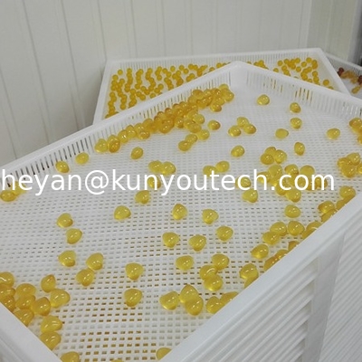 Plateaux de séchage en plastique blancs de catégorie comestible pour des capsules et le Paintball de Softgel