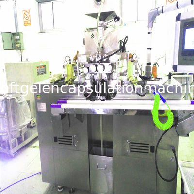 Équipement industriel végétal de Softgel de gélatine d'huile de chanvre avec le moteur servo