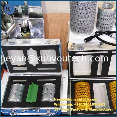 Machine à encapsuler la gélatine douce en rouleau à matrices Ø103x152 alliage d'aluminium