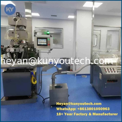 Machine d'encapsulation de gélules molles électrique pour 15000-18000 gélules par heure, conforme aux BPF et gélules ovales 8#