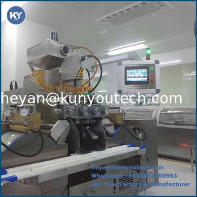 Machine d'encapsulation automatique de Vgel 10 pouces avec une capacité de 32 000 pièces/heure et 20 plongeurs pour une production efficace de gélules molles