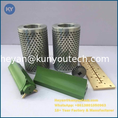 Moule de capsule douce de haute précision de 3 pouces avec 0 ~ 5 tours par minute Vitesse pour l'encapsulation de gel doux dans l'alliage d'aluminium d'aviation