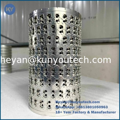 Rouleau de matrice en cuivre personnalisé de haute précision pour la fabrication de paintball et le moule de capsule d'encapsulation souple