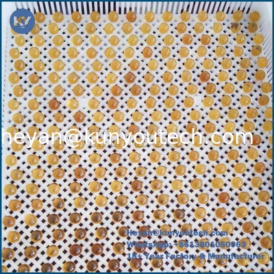 Plateau de séchage en plastique de qualité alimentaire 762x495x55 mm avec résistance de -40 à 140 degrés et structure légère pour les paintballs ou les capsules douces