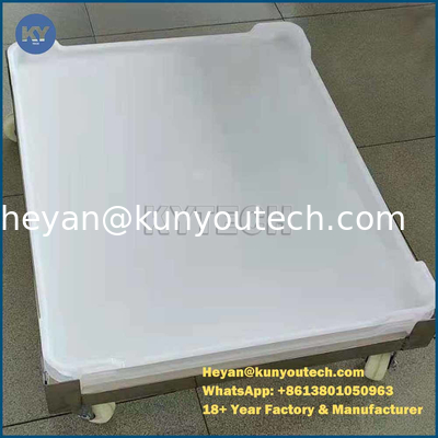 Plateau de séchage en plastique PP de qualité alimentaire 758x608x40 mm