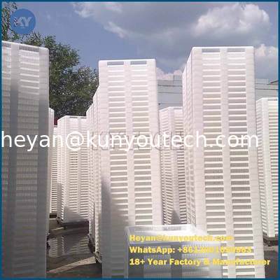 Bac de séchage en plastique hygiénique de qualité alimentaire, structure légère et dimensions 762x495x55mm, pour le séchage de billes de peinture et de gélules molles