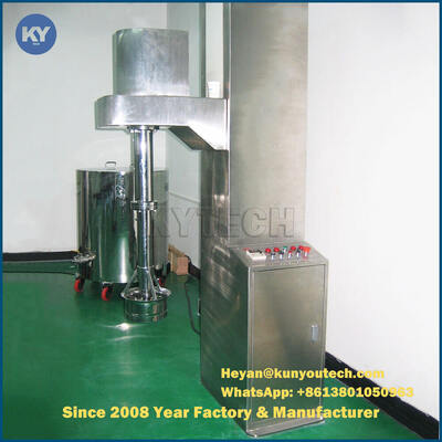 Malaxeur de couleur de gélatine avec la grande vitesse/aucune bulles 13,5 kilowatts