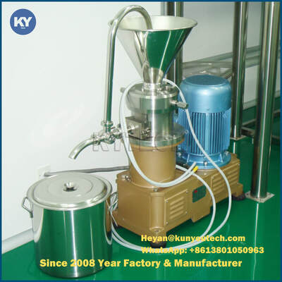 Moulin colloïdal pour les matériaux liquides pharmaceutiques/nourriture/industries cosmétiques