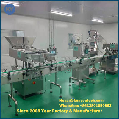 Bouteille machine à emballer de compte et de SS304 de capsule/Tablette 10 - 120b/M Filling