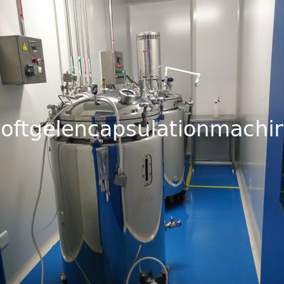 service et cuves de stockage de la gélatine 200L mobiles pour le gel animal et le gel végétal