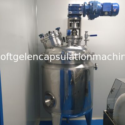 Réservoirs de mélange de gélatine d'acier inoxydable de PID avec le vide et le togther de seprater d'air