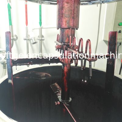 réservoir d'acier inoxydable de gélatine du Vegan 100L avec remuer la fonction et la pompe à vide