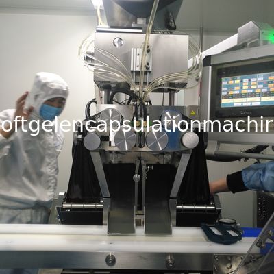 Machine d'encapsulation de Softgel de 6 pouces avec 100 de alimentation automatiques moulus - disposition 200m2
