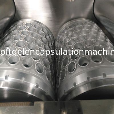 Le moule en aluminium compact de capsule/meurent Rolls pour la machine molle d'encapsulation de gélatine